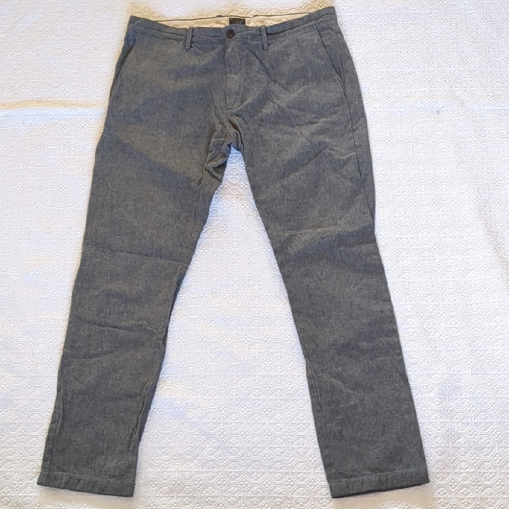 Men's J Crew Pants 35 x 32 484 Slim Brushed Twill